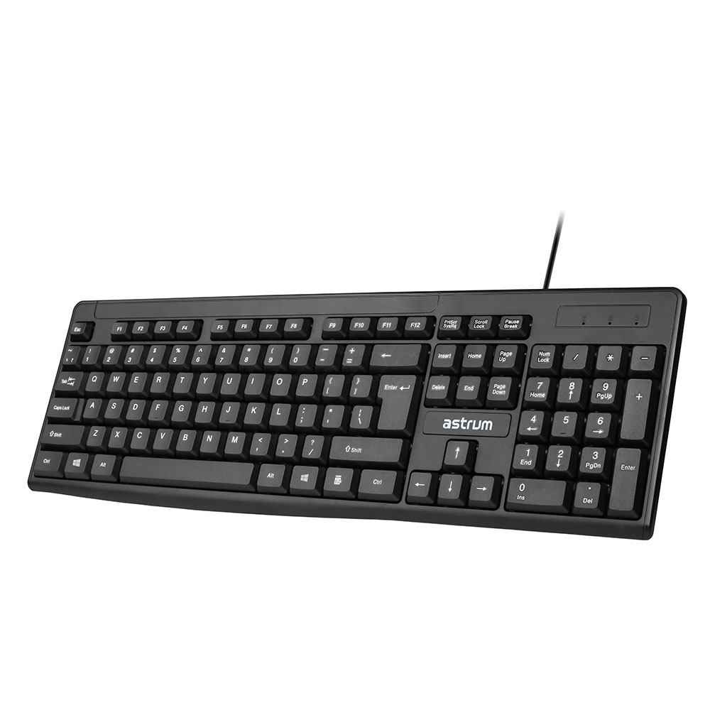 USB Keyboard 1.3m Slim 104 Keys Black – KB080 5