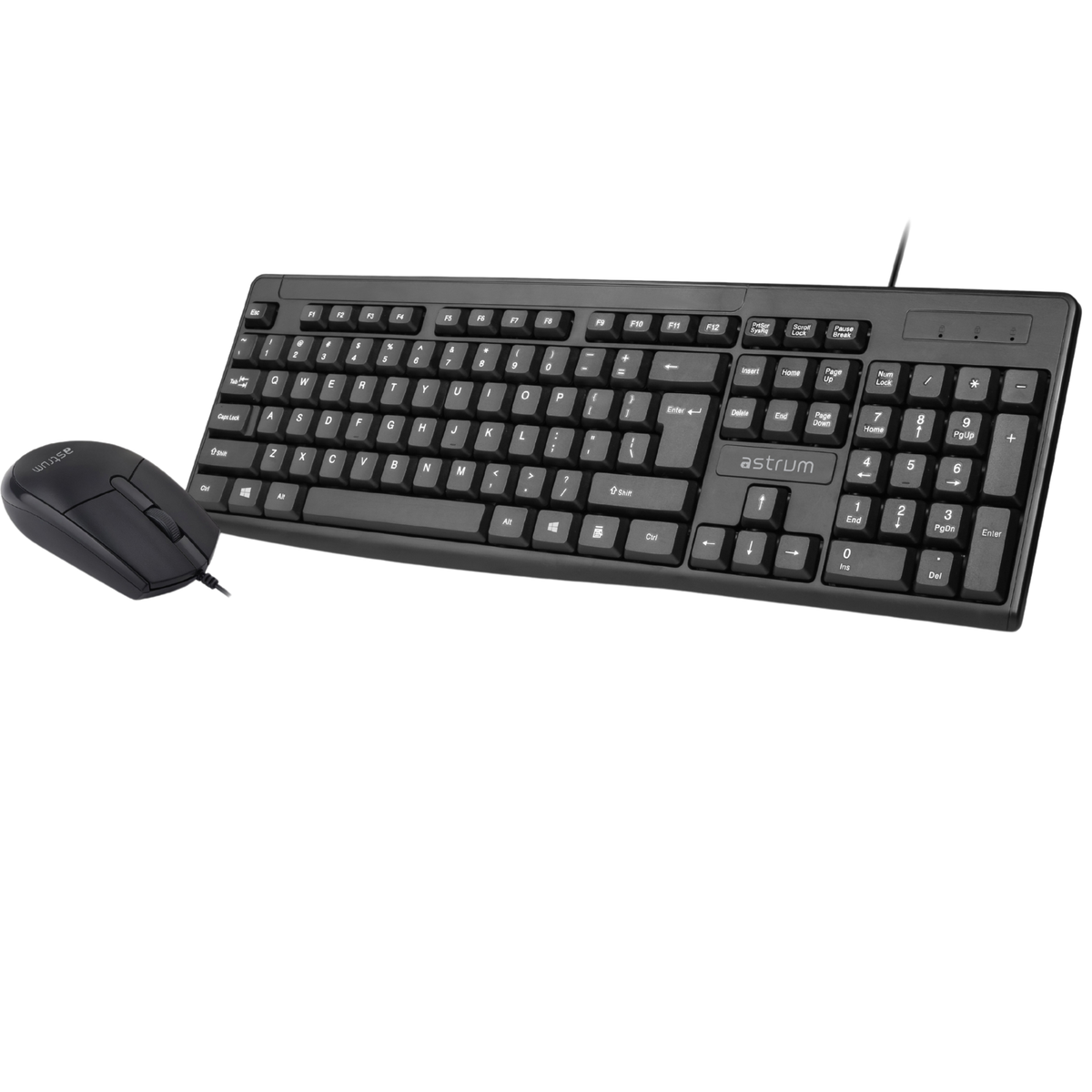 USB Keyboard 1.3m Slim 104 Keys Black – KB080 2