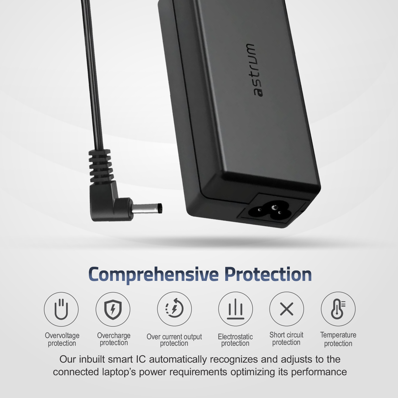 CL210 Laptop Charger For Asus 65W 19V 3.42A, Pin Size 3.0 x 1.0mm 5